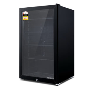 98L Bar Fridge Glass Door