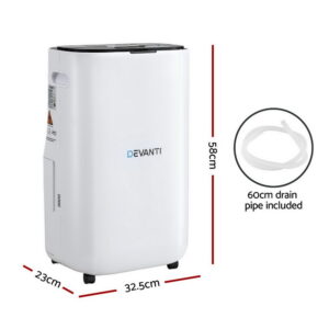 Devanti 20L Large Capacity Dehumidifier Air Purifier Product Image Great Shop