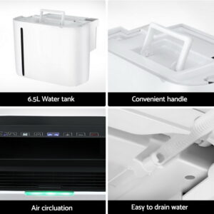 Removing The Large 6.5L Water Tank From Devanti 20L Dehumidifier