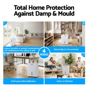 Devanti 30L/Day Dehumidifier Home Air Dryer Product Image Great Shop
