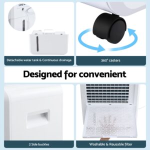 Devanti 70L Dehumidifier Commercial Moisture Absorber Product Image Great Shop