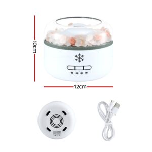 Devanti Aroma Diffuser Box Contents Including Power Adapter And User Manual