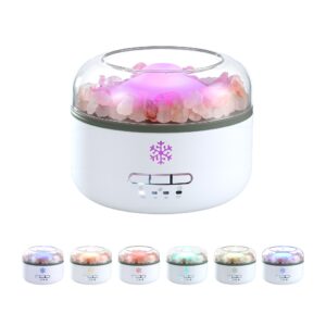 Devanti Salt Lamp Aroma Diffuser Ultrasonic Humidifier Product Image Great Shop