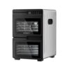 Devanti 12 Trays Food Dehydrator Dual-Zone Stainless Steel Unit Facing Forward
