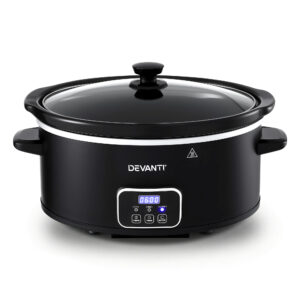 Devanti 5.6L Slow Cooker Electric Multi Cooker Product Image Great Shop