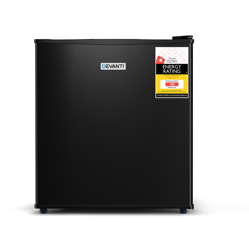 Devanti 31L Small Upright Vertical Freezer In Black – Great Shop Devanti 31L Small Upright Vertical Freezer In Black - Image 2