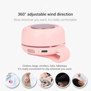 Portable Bladeless Clip Fan