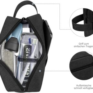 Waterproof Toiletry Bag For Men | Travel Organizer – Great Shop Waterproof Toiletry Bag