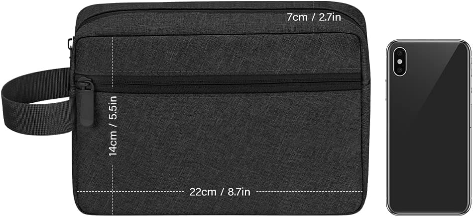 Waterproof Toiletry Bag For Men | Travel Organizer – Great Shop Waterproof Toiletry Bag