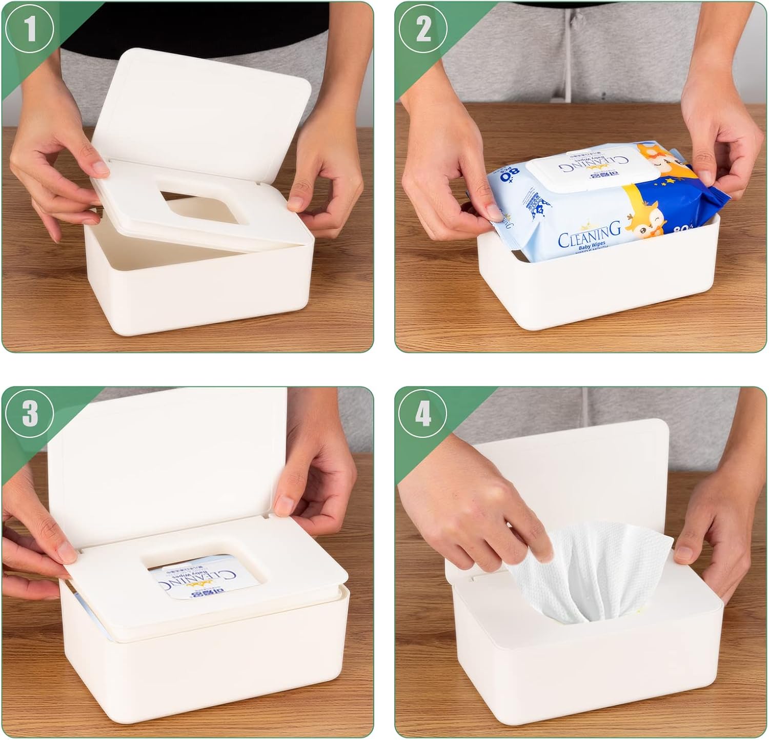 Baby Wipes Dispenser | Keeps Wipes Fresh &Amp; Handy – Great Shop Baby Wipes Dispenser