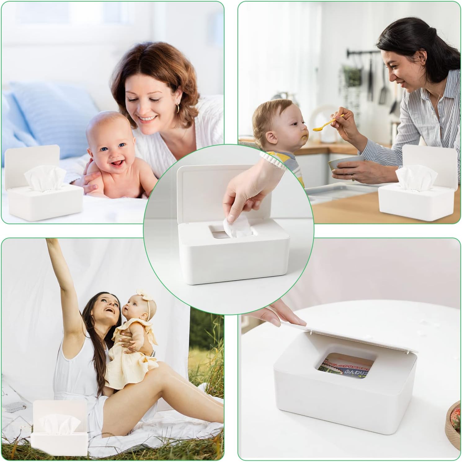 Baby Wipes Dispenser | Keeps Wipes Fresh &Amp; Handy – Great Shop Baby Wipes Dispenser