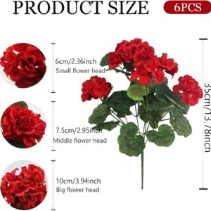 Artificial Geraniums