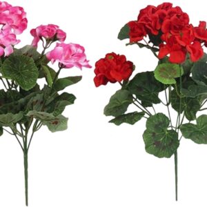 Artificial Geraniums