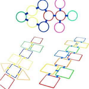 Hopscotch Rings Game | 10-Pc Outdoor Play Set – Great Shop Hopscotch Rings Game