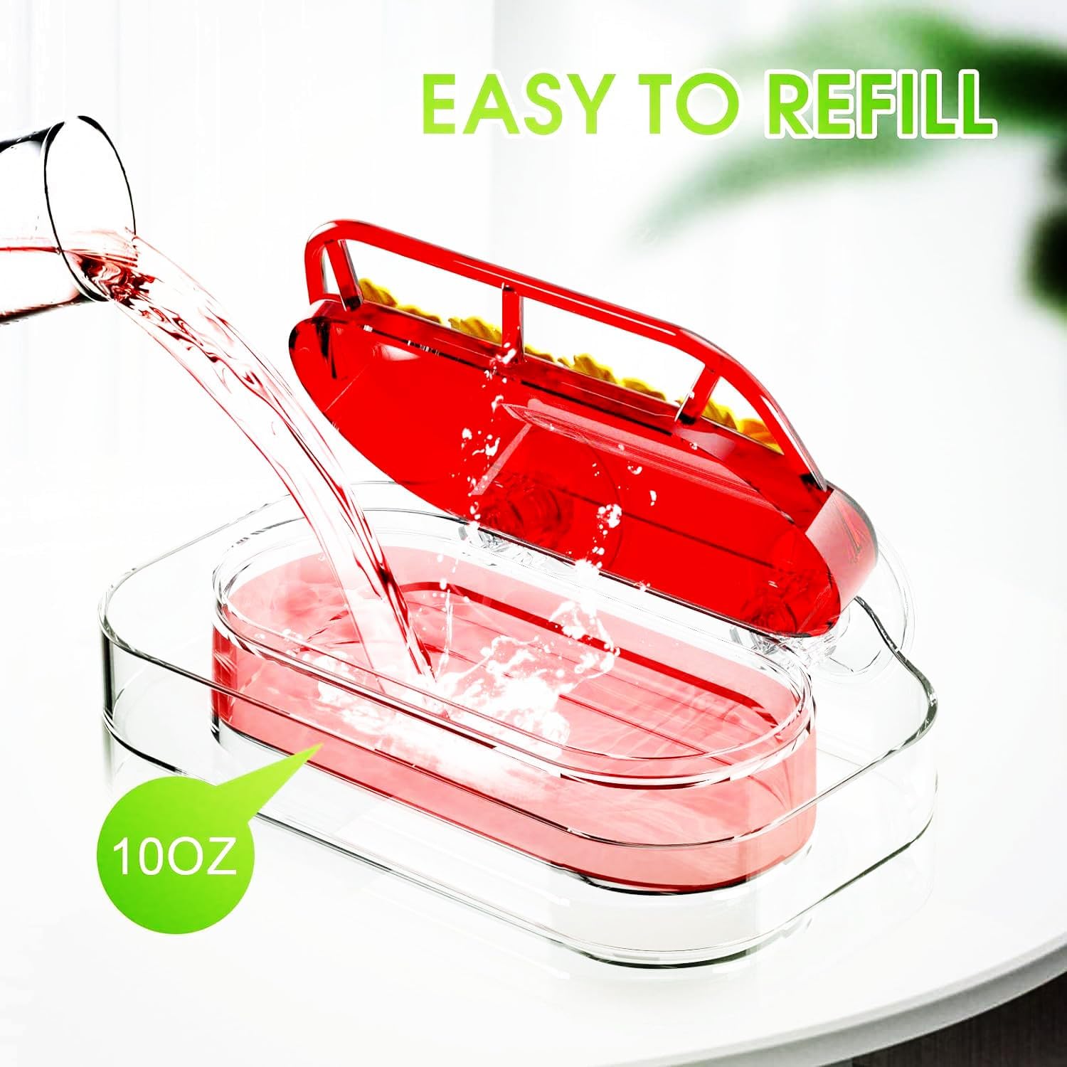 Clear Hummingbird Feeder | 4-Port Suction Cup Design – Great Shop Hummingbird Feeder