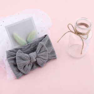 8-Pack Baby Nylon Headbands | Soft &Amp; Stretchy Bows – Great Shop Baby Nylon Headbands