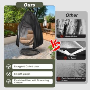 Hanging Egg Chair Cover 420D Heavy Duty Waterproof Black – Great Shop Hanging Egg Chair Cover 420D Heavy Duty Waterproof Black Product Image Great Shop