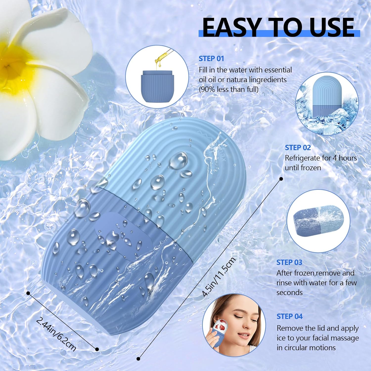 2Pcs Ice Roller For Face And Eye Silicone Skin Care Mold – Great Shop V1259-Dp01-A-2859-202604030135-05