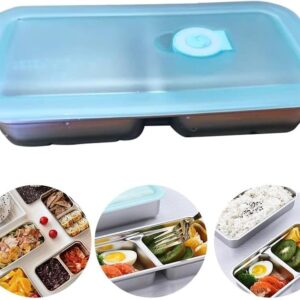 Stainless Steel Double Compartment Snack Containers – Great Shop Stainless Steel Snack Containers