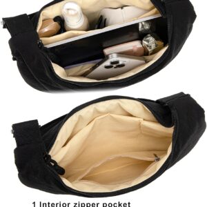 Nylon Crescent Bag