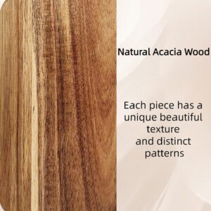 Acacia Wood Cutting Board With Handle | 35Cm X 18Cm – Great Shop Acacia Wood Cutting Board