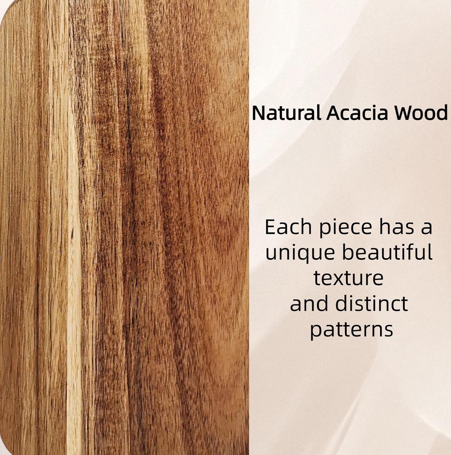Acacia Wood Cutting Board With Handle | 35Cm X 18Cm – Great Shop Acacia Wood Cutting Board