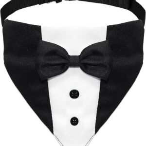 Dog Tuxedo Bandana