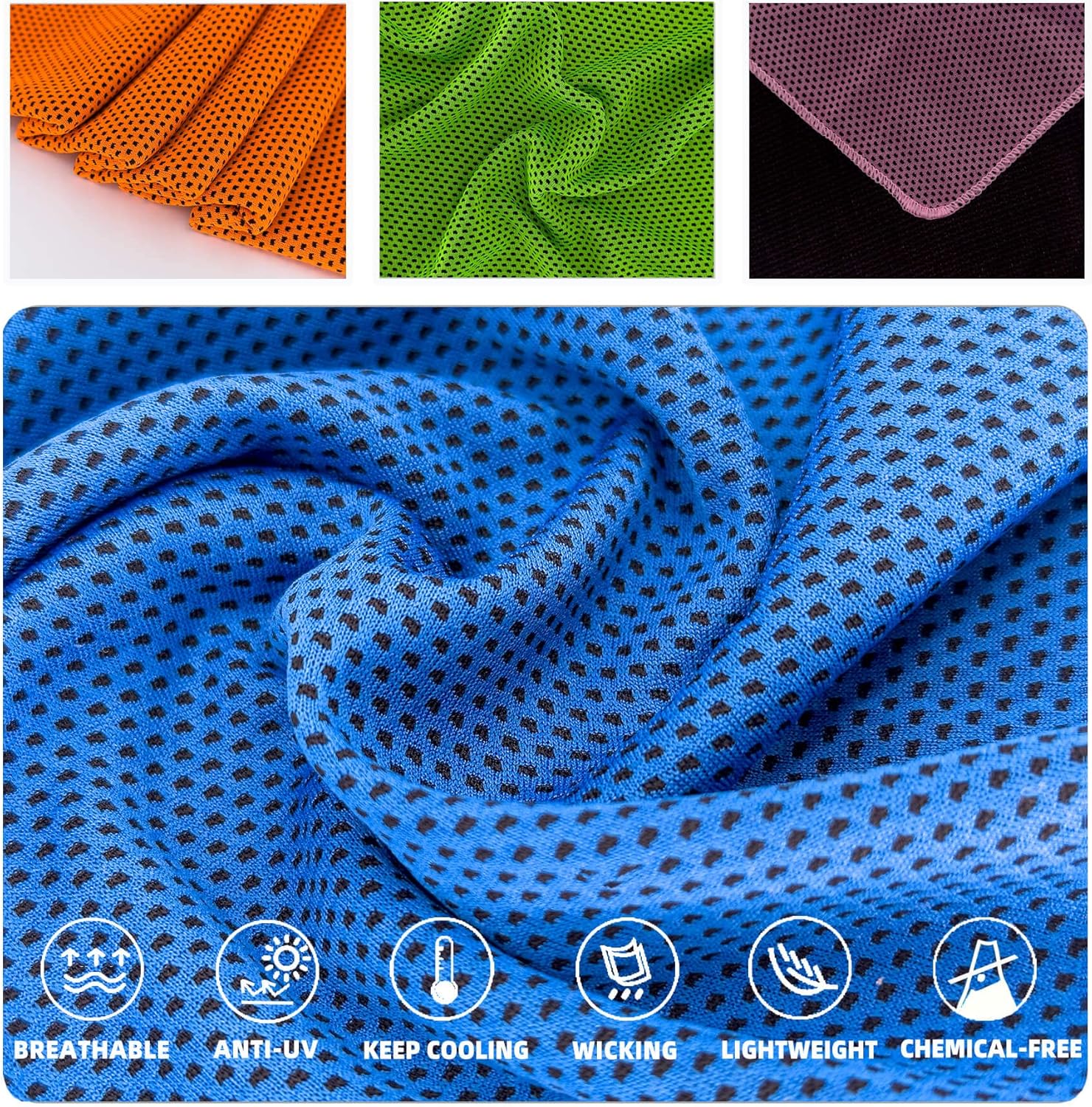 Cooling Towel 10-Pack | Instant Relief For Sports &Amp; Gym – Great Shop Cooling Towel