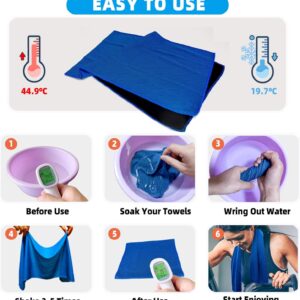 Cooling Towel 10-Pack | Instant Relief For Sports &Amp; Gym – Great Shop Cooling Towel
