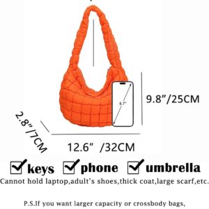 Quilted Puffer Tote Bag | Lightweight Shoulder Handbag – Great Shop Quilted Tote Bag