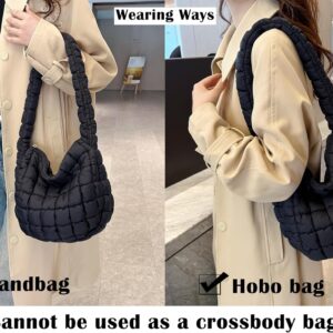 Quilted Puffer Tote Bag | Lightweight Shoulder Handbag – Great Shop Quilted Tote Bag