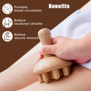 Wooden Mushroom Massager | Manual Wood Therapy Tool – Great Shop Wooden Mushroom Massager