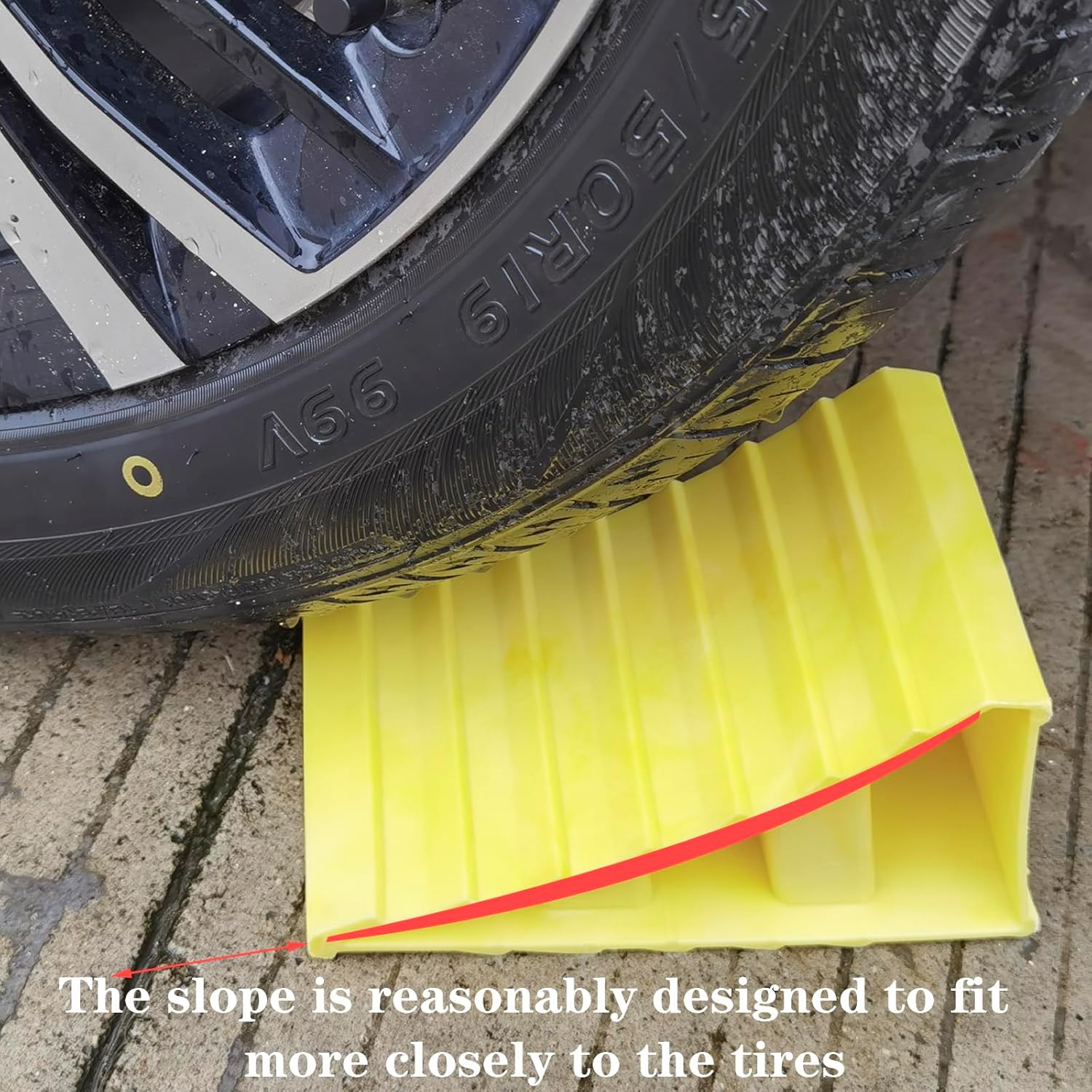 4 Pack Heavy Duty Wheel Chocks For Rv &Amp; Trailer Safety – Great Shop Heavy Duty Wheel Chocks