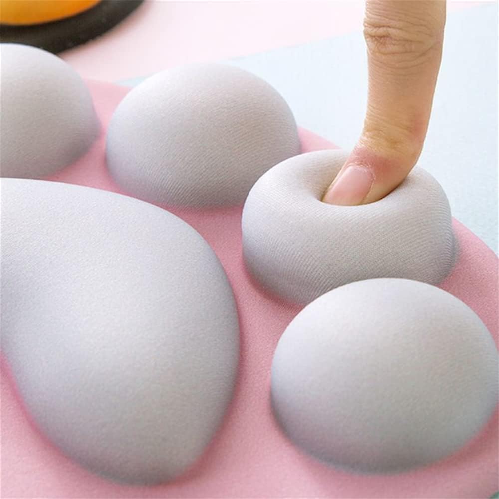 Cat Paw Mouse Pad | 3D Silicone Wrist Rest Pink – Great Shop Cat Paw Mouse Pad