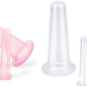 Pink Facial Cupping Set For Face &Amp; Neck Massage – Great Shop Facial Cupping Set