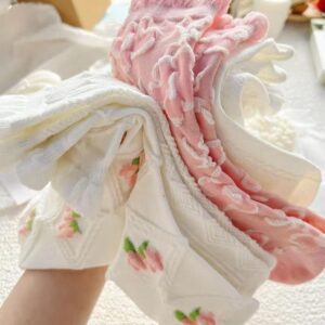 Lace Ruffle Ankle Socks