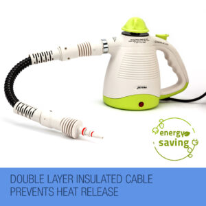 Jet-Usa Handheld Portable Steam Cleaner – Great Shop Handheld Steam Cleaner Blasting High Pressure Steam Onto Tile Grout