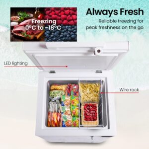 Gecko 100L Portable Chest Freezer 12V 24V 240V Product Image Great Shop