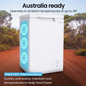 Gecko 100L Portable Chest Freezer 12V 24V 240V Product Image Great Shop