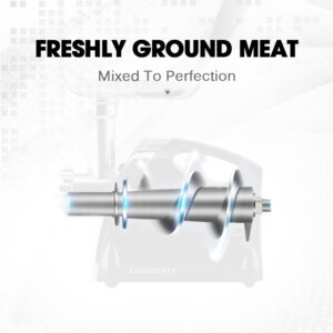 Eurochef Electric Meat Grinder &Amp; Mincer Sausage Maker (Red) Product Image Great Shop