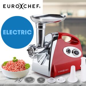 Collection Of 3Mm 5Mm And 7Mm Stainless Steel Grinding Plates And Sausage Attachments For Eurochef