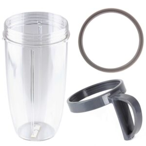 Nutribullet 900ml Colossal Cup with handheld ring and grey seal