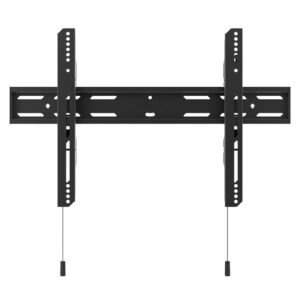 Kanto PF300 Fixed Low-Profile TV Wall Mount installed with flush television display