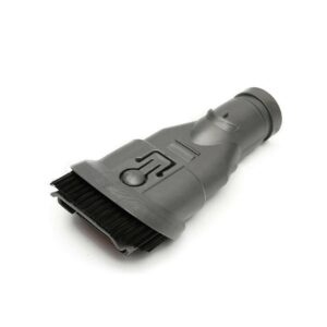 Detailed View Of The Wide Mattress Tool And The Long Slim Crevice Attachment From The Dyson Tool Kit.