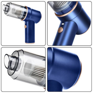 Portable Handheld Cordless Car Vacuum Cleaner And Air Duster Product Image Great Shop