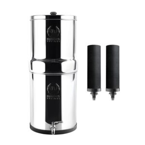 Phoenix gravity water filter 12L stainless steel countertop system