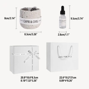 Crystal Stone Oil Diffuser Set Inside Premium Gift Box With Carry Bag