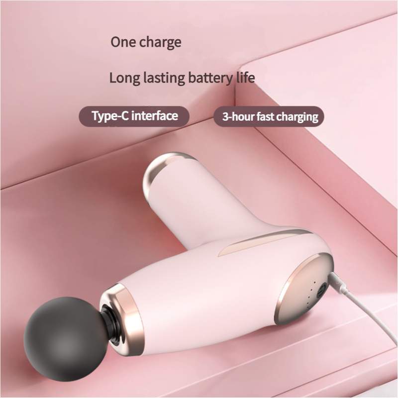 6-Speed Mini Portable Fascia Gun With Type-C Charging – Great Shop Type-C Charging Port On The 6-Speed Mini Portable Fascia Gun