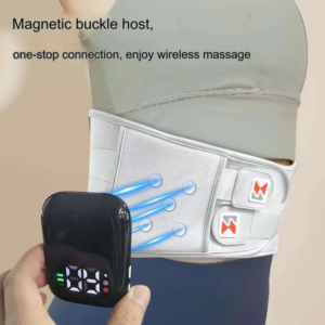 Wireless Heated Waist Massager With Lumbar Support Blue – Great Shop Wireless Heated Waist Massager With Lumbar Support Blue Product Image Great Shop