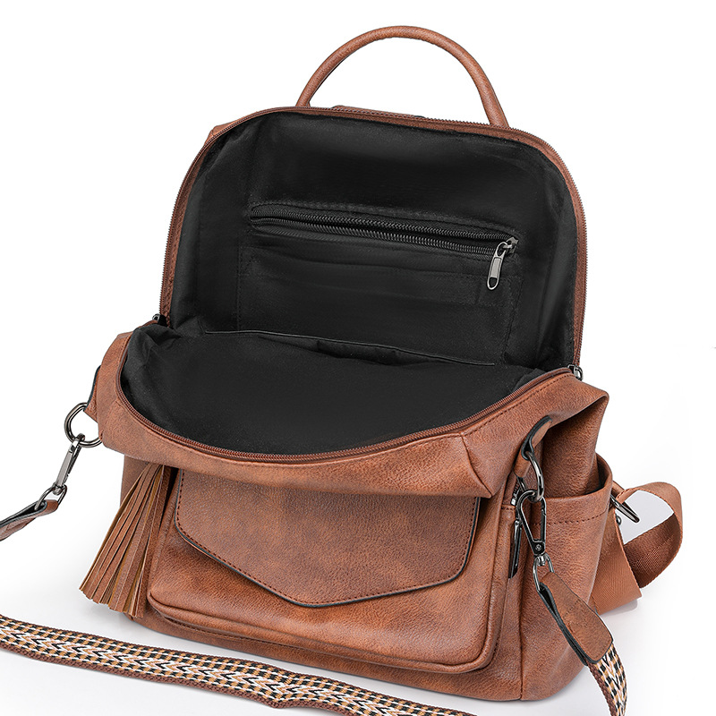 Purple Fashionable Womens Backpack Set With Coin Purse – Great Shop Purple Fashionable Womens Backpack Set With Coin Purse - Image 2